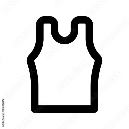 singlet outline color icon