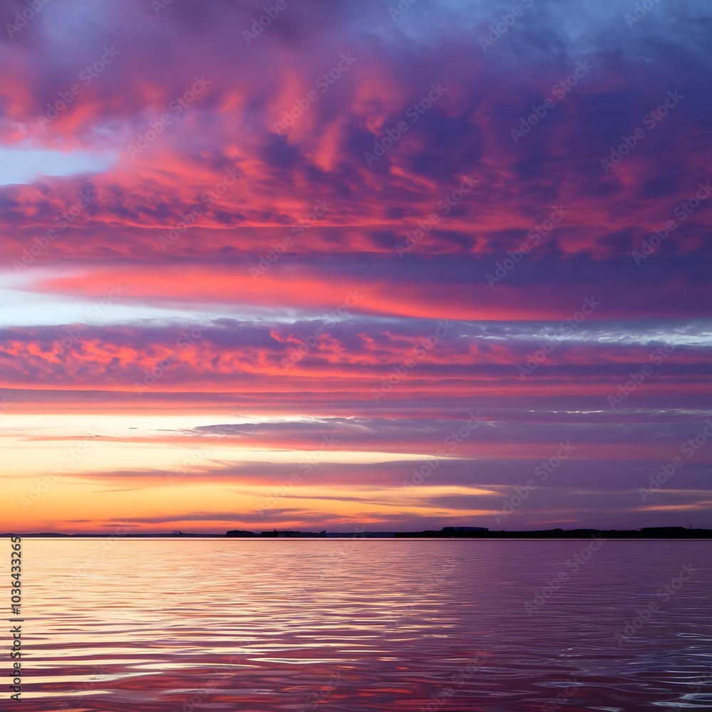 sunset over the ocean, sunset over the sea, red clouds over the sea sunset over the ocean, sunset over the sea, red clouds over the sea