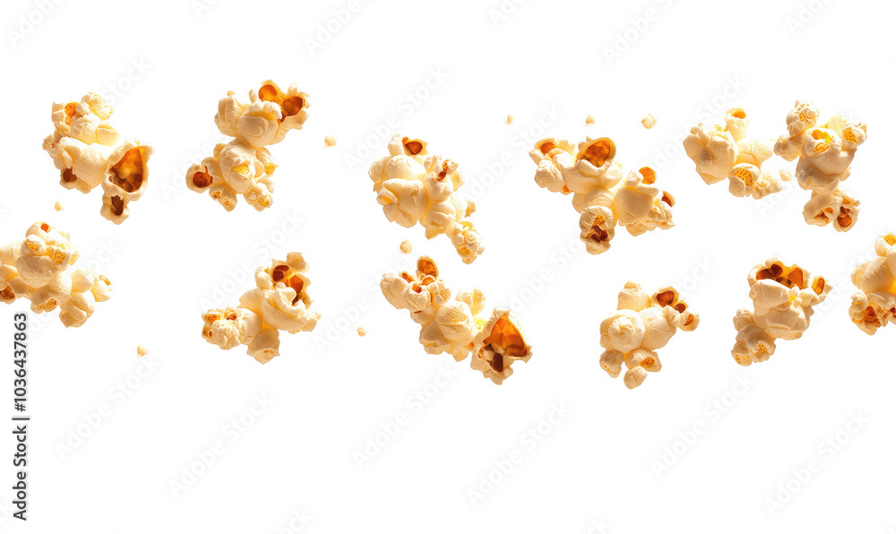 popcorn on transparent background popcorn on transparent background