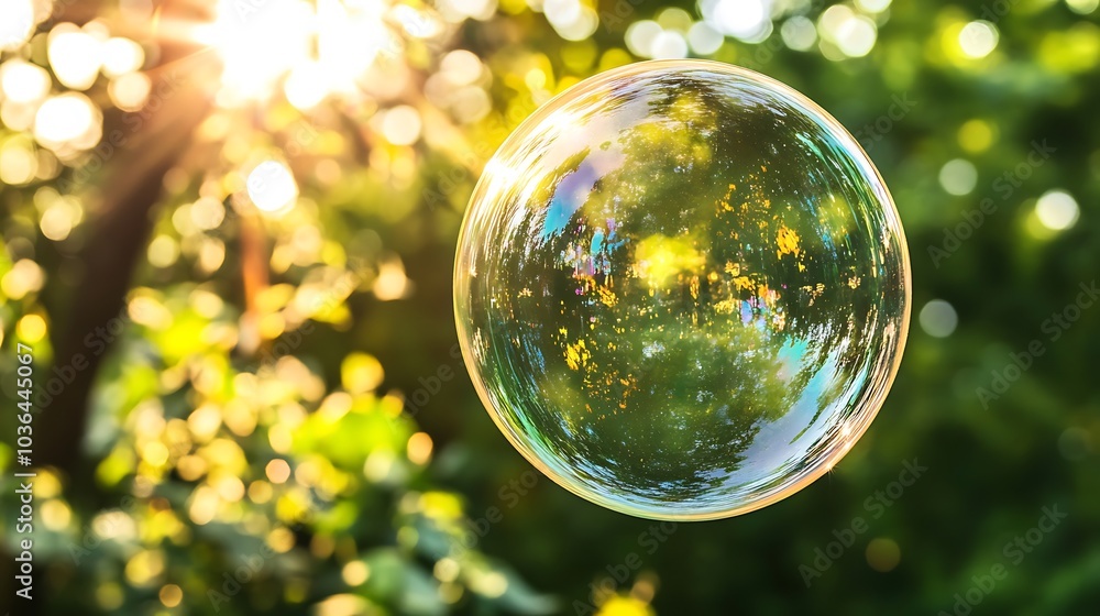 Crystal Ball Reflecting Sky Crystal Ball Reflecting Sky