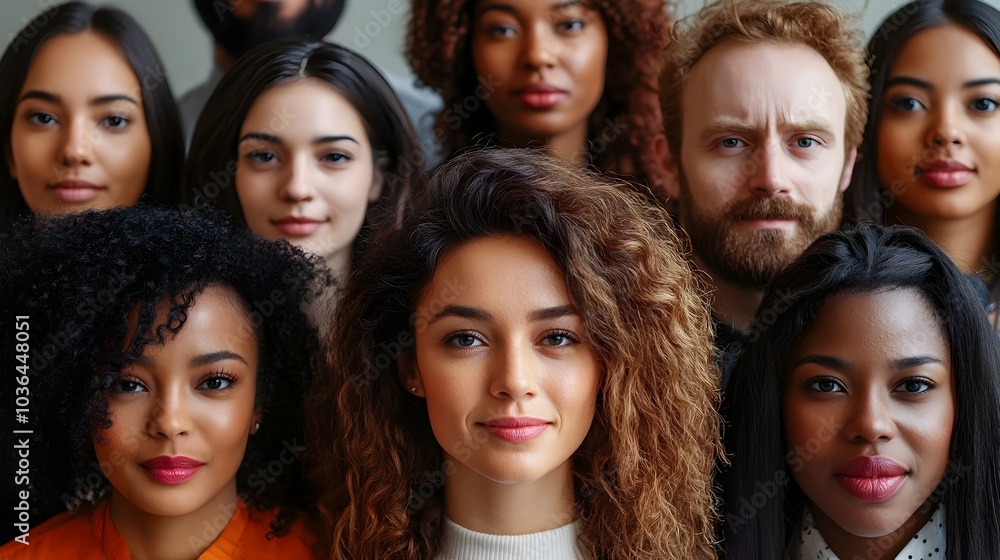 Diverse and Inclusive Group Portrait of Smiling People Representing Community and Unity Diverse and Inclusive Group Portrait of Smiling People Representing Community and Unity
