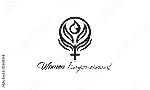 women power logo, women logo, women empowerment, empowerment logo