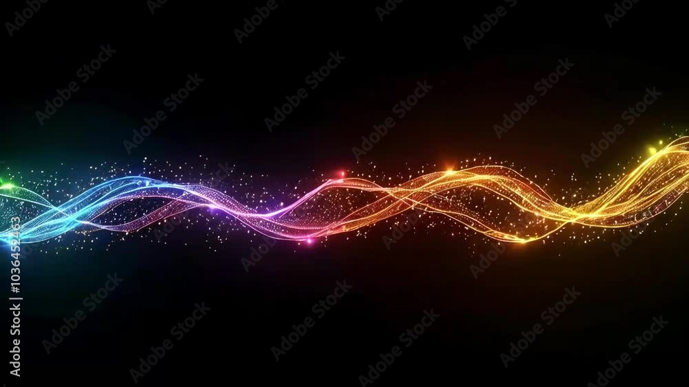 Abstract Colorful Wave Abstract Colorful Wave