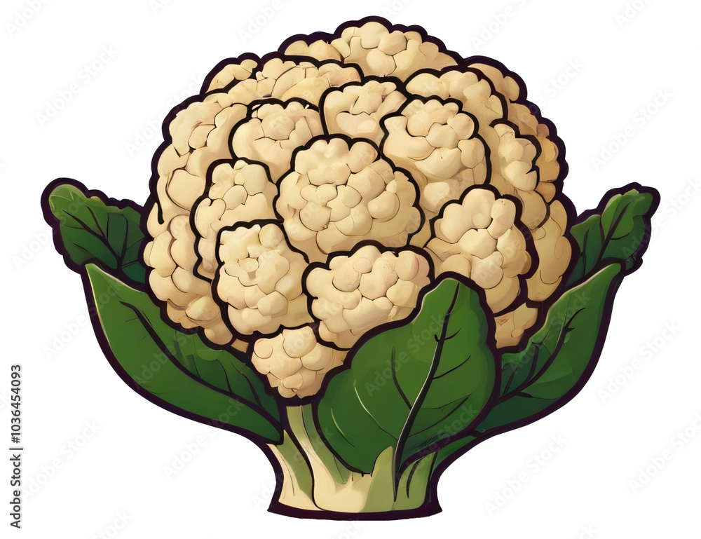 cauliflower sticker cauliflower sticker
