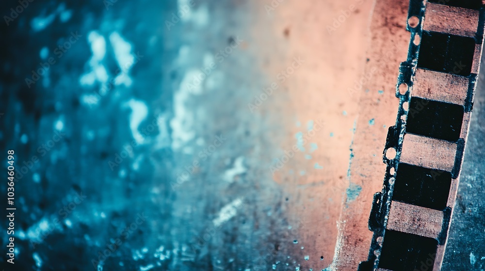 Naklejka premium Grunge Texture with White Lines