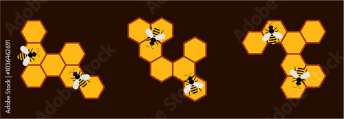 honey comb decoration