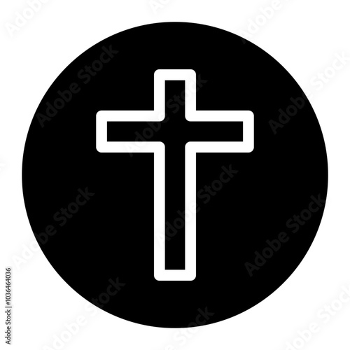 Christian Cross Icon