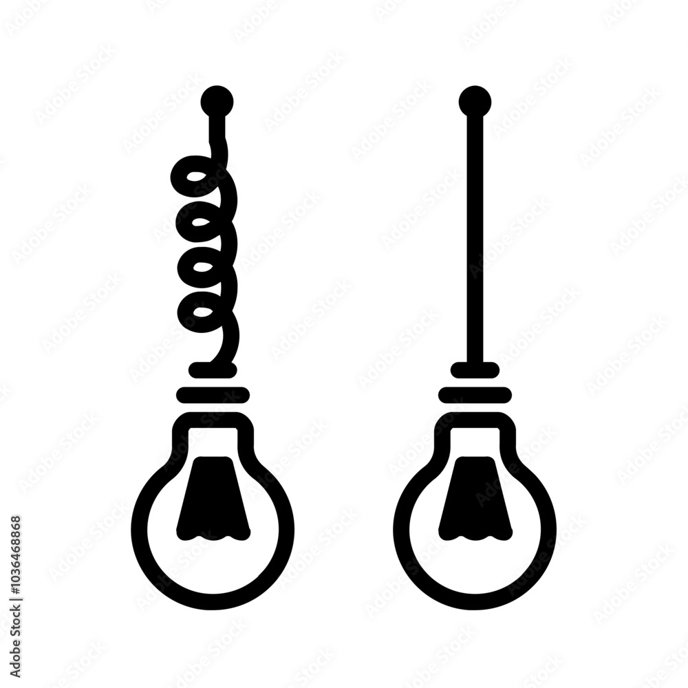 Naklejka premium Vector solid black icon for Simplicity