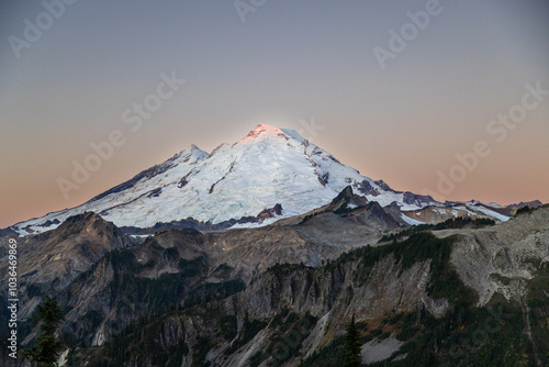 Mount Baker at Sunrise photo