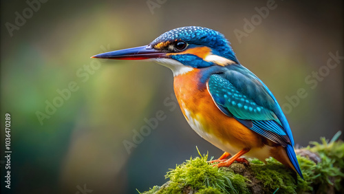 kingfisher on the branch