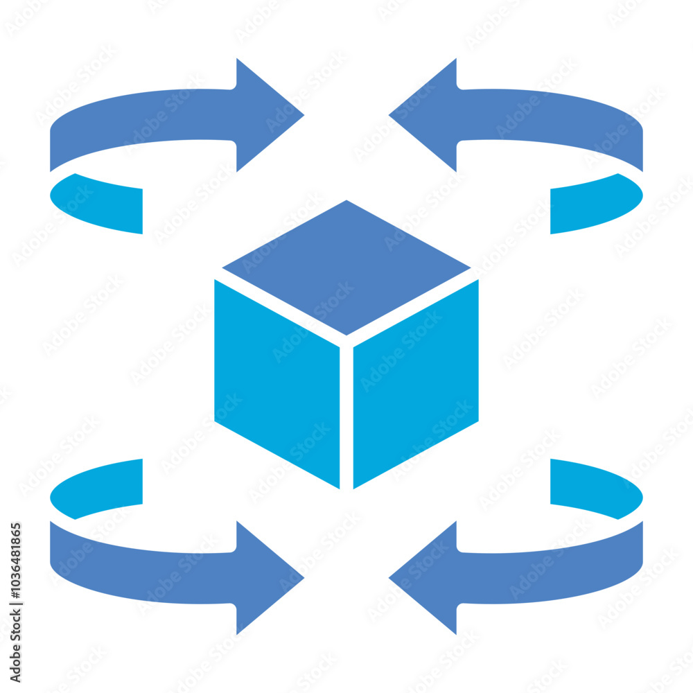 3d view Icon 3d view Icon