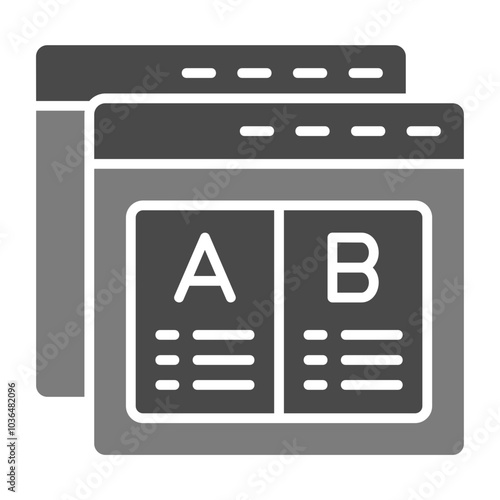 Ab testing Icon