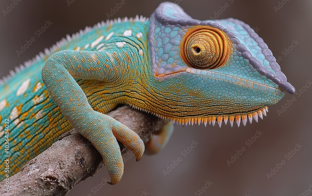 Fototapeta premium chameleon