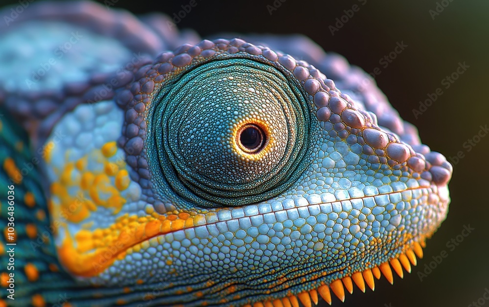 Fototapeta premium chameleon