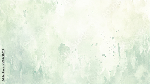 Green watercolor background for textures backgrounds and web banners design, Old texture. Brushed Painted Abstract Background. Brush stroked painting. 