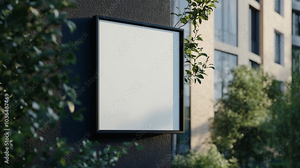 Blank Canvas in a Lush Setting Blank Canvas in a Lush Setting