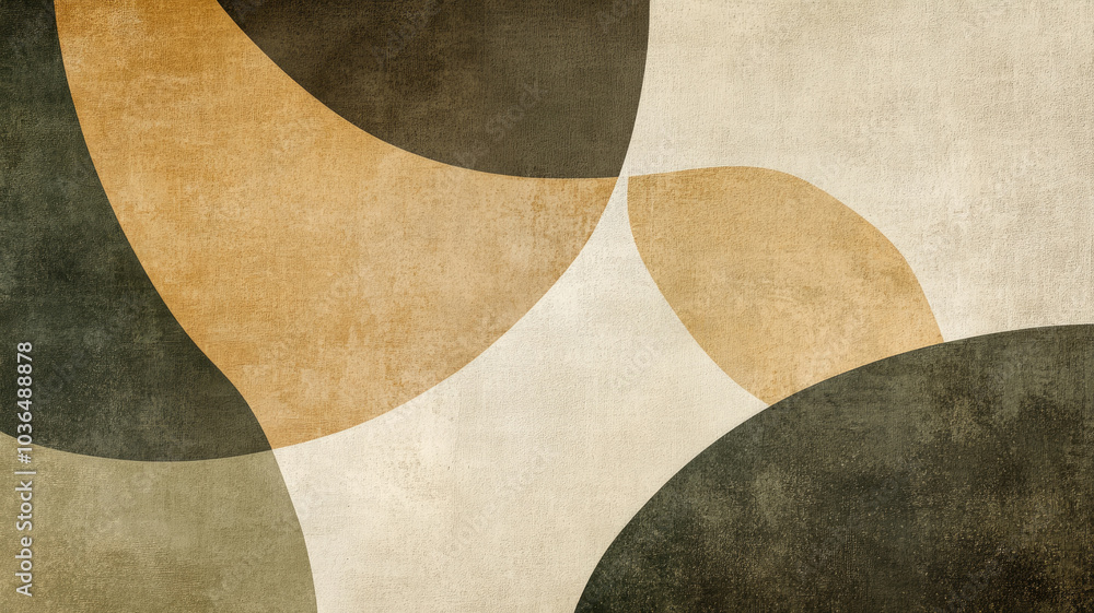 Abstract geometric shapes with muted earth tones texture background Abstract geometric shapes with muted earth tones texture background