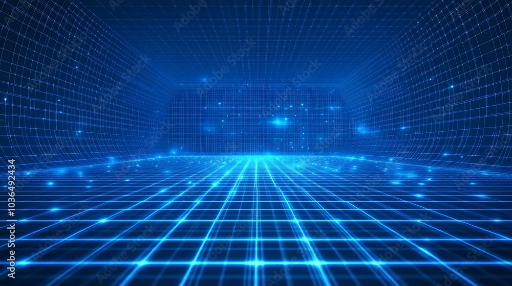 Abstract Digital Circuitry Abstract Digital Circuitry