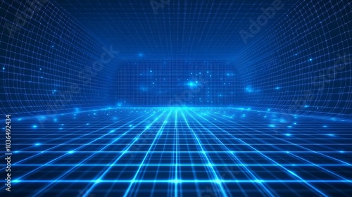 Wallpaper Mural Abstract Digital Circuitry Torontodigital.ca