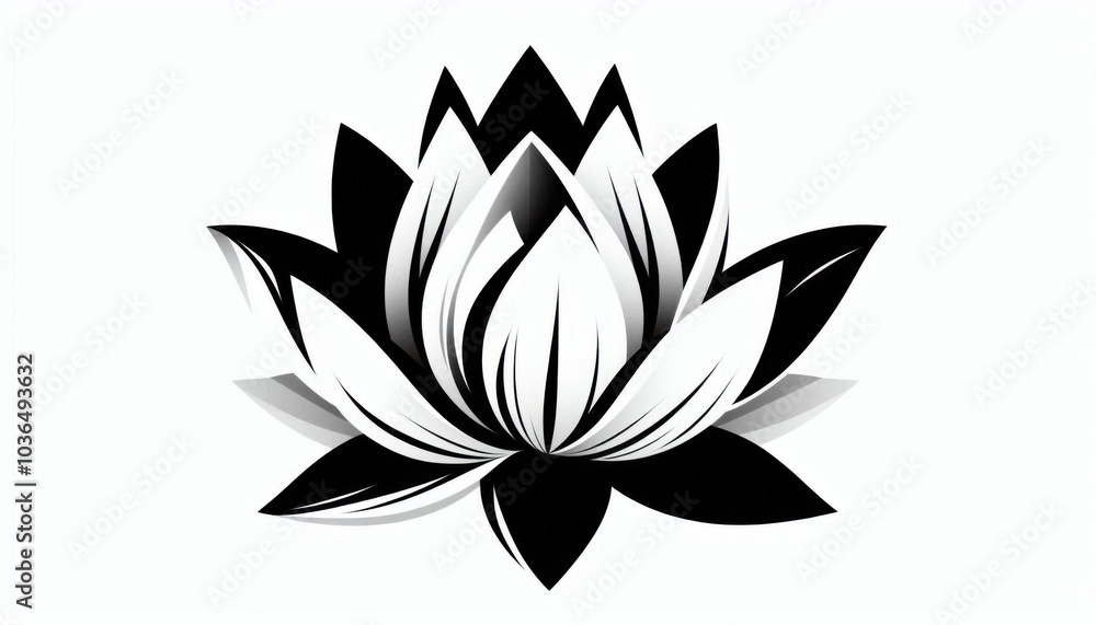 lotus flower isolated on white background lotus flower isolated on white background