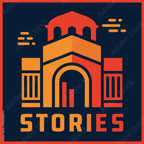 Stone Stories The Art of Historic Structures vector