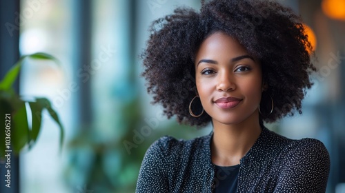 Business woman planning work on an online business meeting on Zoom, Generative AI