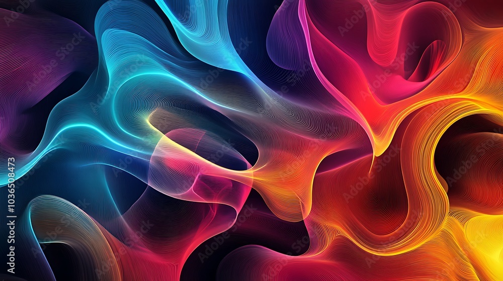 Fototapeta premium Abstract Watercolor Background with Pastel Colors
