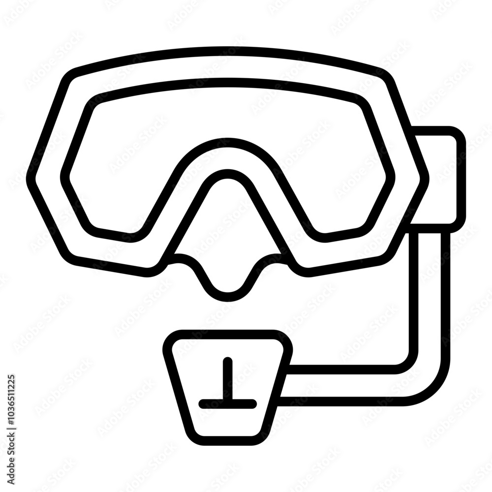 Diving Mask Icon