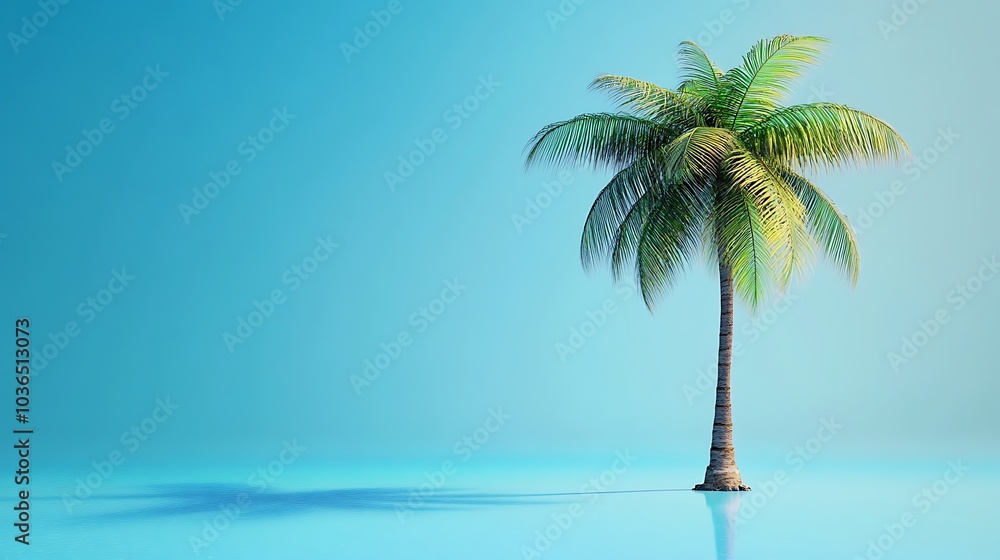 Obraz premium Green Branch Isolated on White