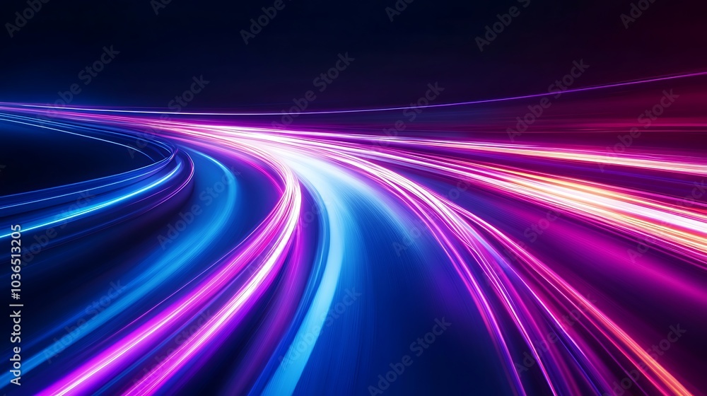 Abstract Light Trails Abstract Light Trails