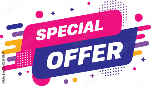 Special Offer Sale Banner Design Graphic