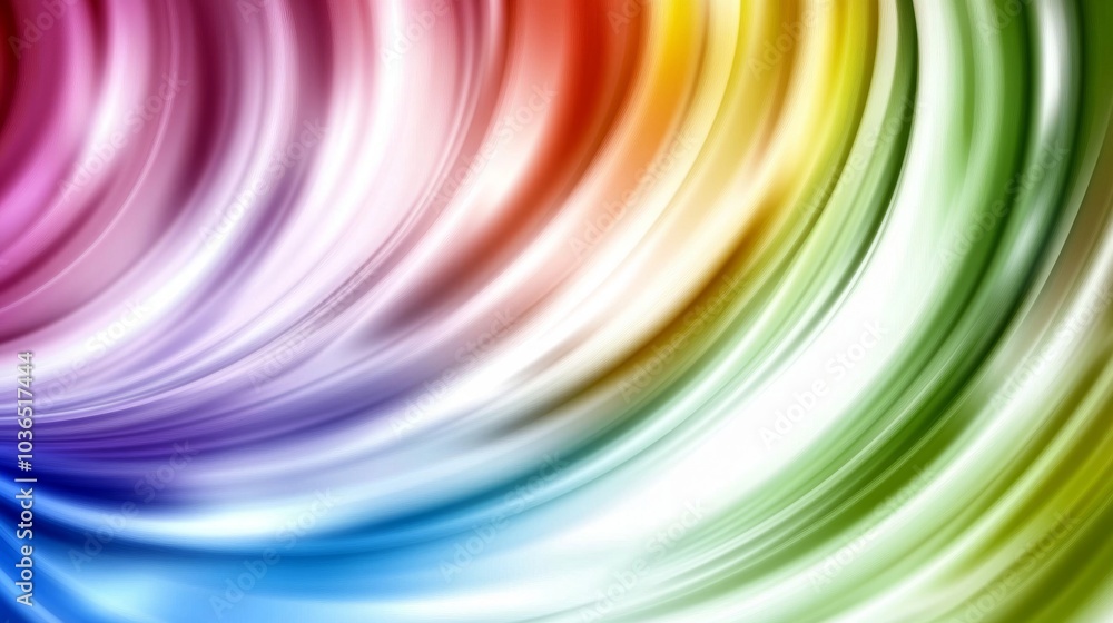 Obraz premium Abstract colorful swirls in vibrant colors.