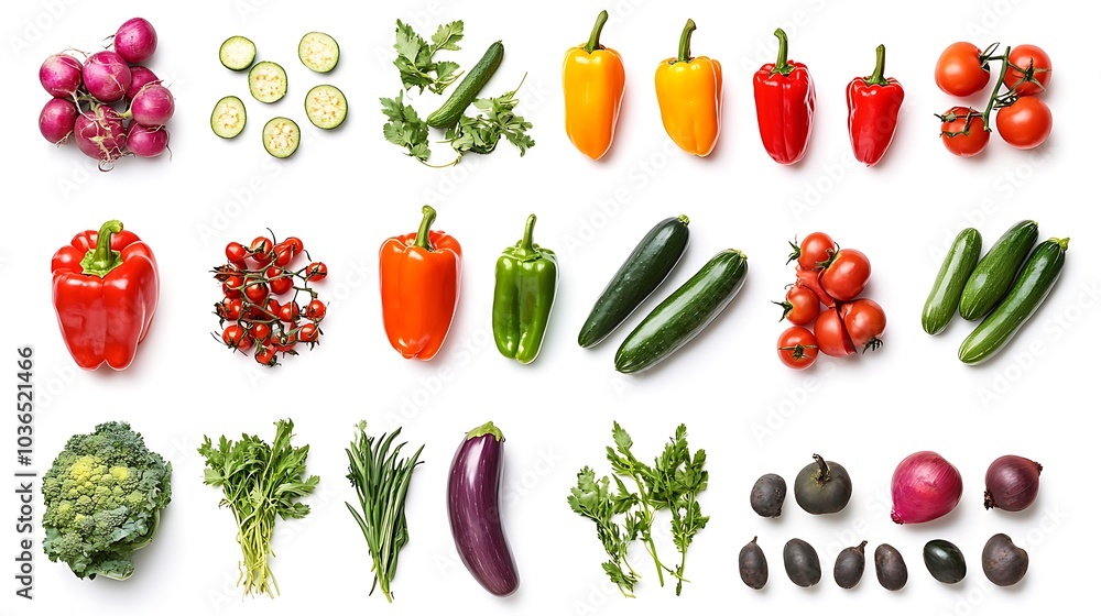 Assortment of Fresh Vegetables Assortment of Fresh Vegetables