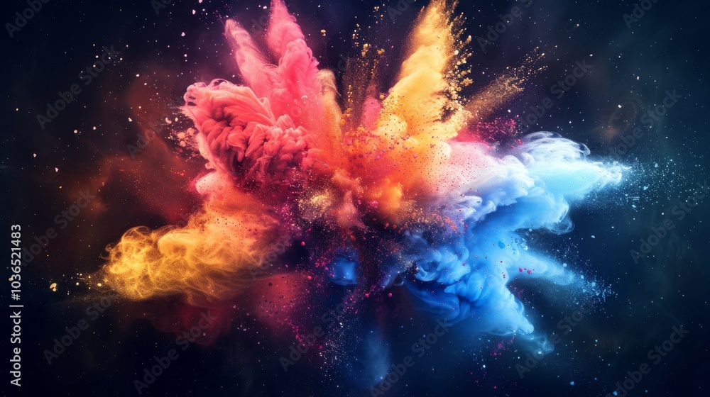 explosion of fire explosion of fire