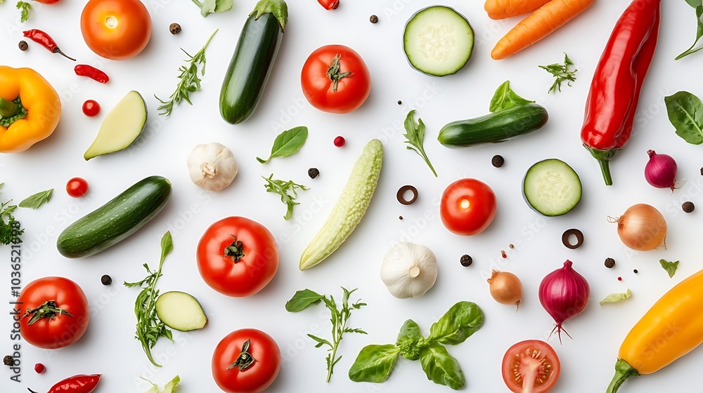 Assortment of Fresh Vegetables Assortment of Fresh Vegetables