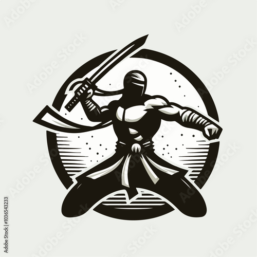 illustration of a warrior