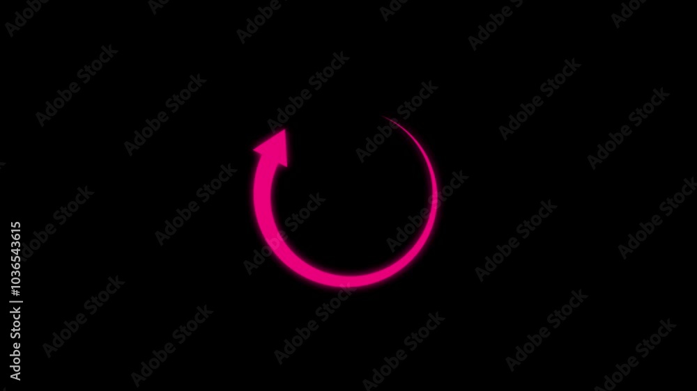 4K Circular arrow head rotating animation asset in alpha channel. Arrow loading rotating isolated on black, loop seamless motion graphic. 4K VIDEO. 4K Circular arrow head rotating animation asset in alpha channel. Arrow loading rotating isolated on black, loop seamless motion graphic. 4K VIDEO.