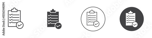 Inventory icon Thin line art isolated