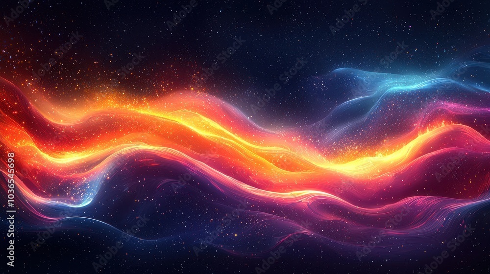 Dynamic swirling cosmic colors blend seamlessly in a vibrant space scene showcasing orange and blue hues amidst a dark background Dynamic swirling cosmic colors blend seamlessly in a vibrant space scene showcasing orange and blue hues amidst a dark background