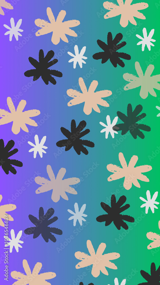 seamless background with flowers seamless background with flowers