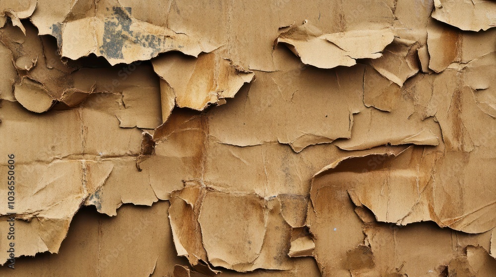 Brown Cardboard Texture