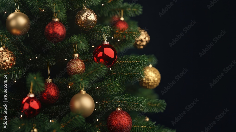 Christmas Tree with Decorations