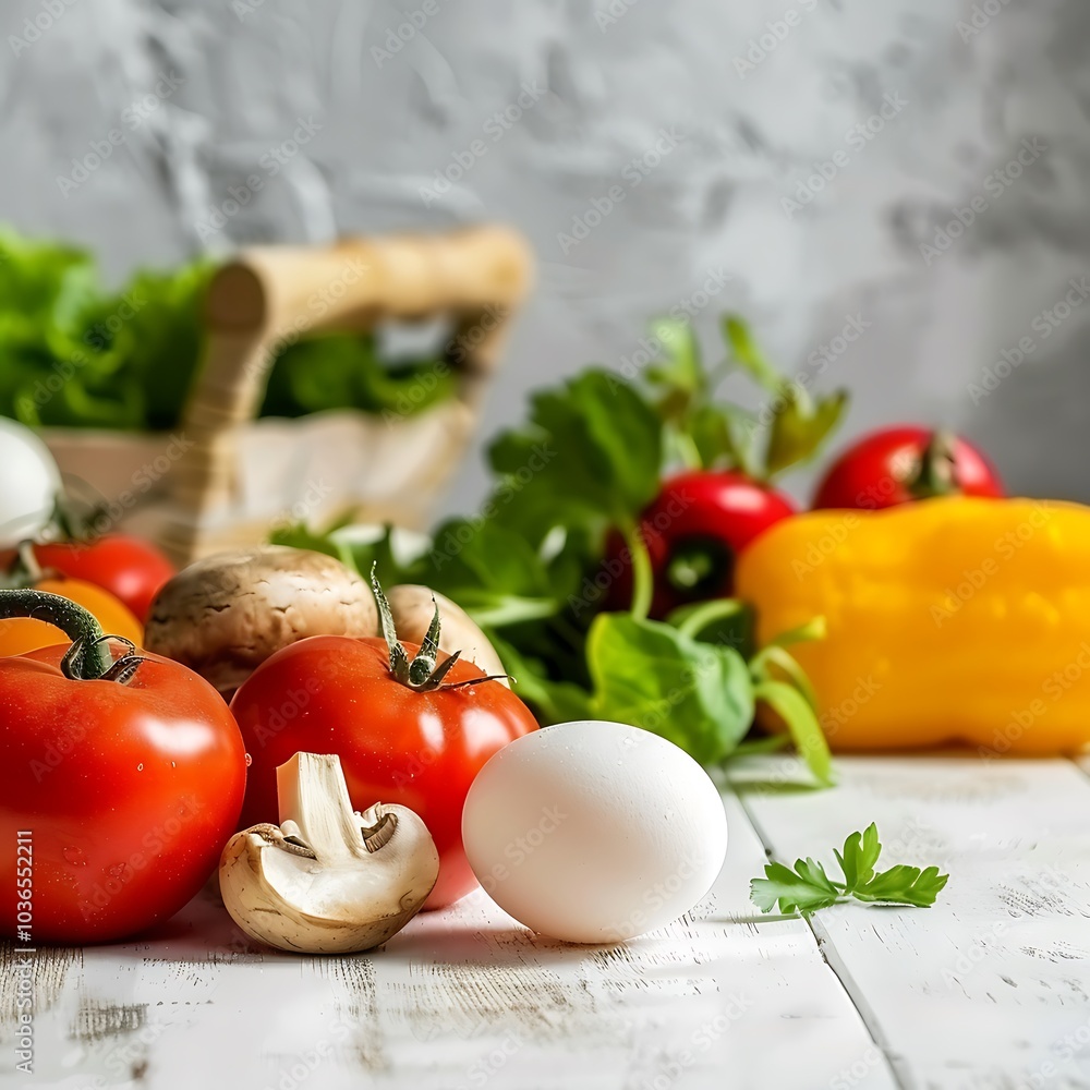 Fresh vegetables on the windowsill. Healthy food. Fresh vegetables on the windowsill. Healthy food.