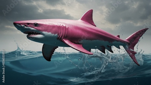 Wallpaper Mural shark in the sea Torontodigital.ca