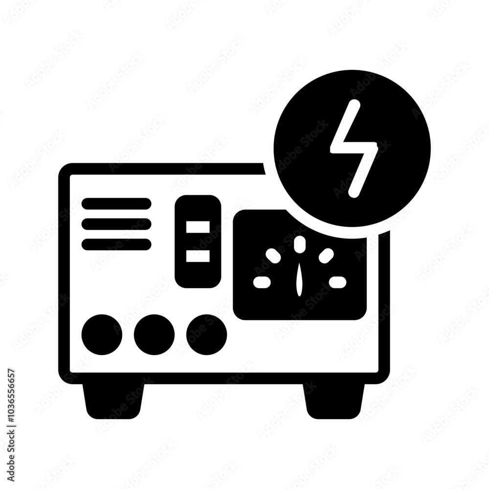 Vector solid black icon for Load balancer Vector solid black icon for Load balancer