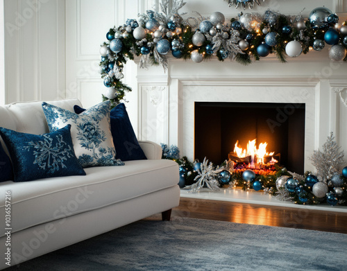 A Cozy Holiday Living Room ...
