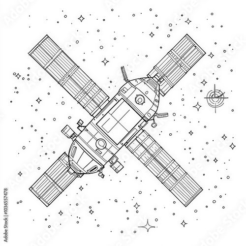 A fantastic space station w...
