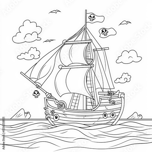 A pirate adventure on the h...