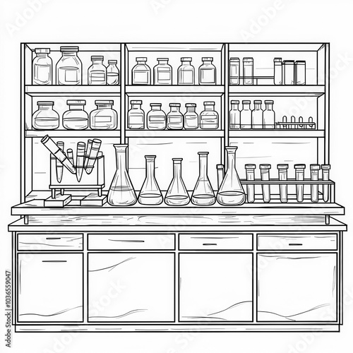 A science lab filled with e...