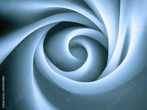 Abstract Pattern Of Curved ...